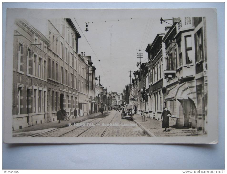 HERSTAL - Carte-photo - Rue Saint-Lambert - Herstal