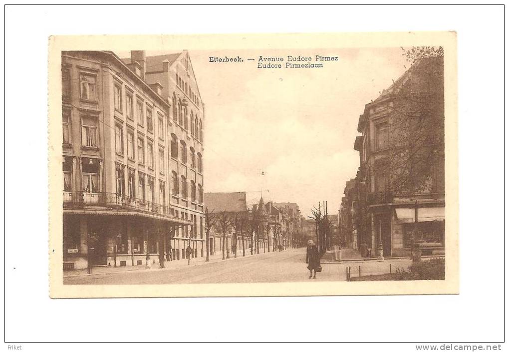 - 1803 -     ETTERBEEK Avenue Eudore Pirnez - Etterbeek