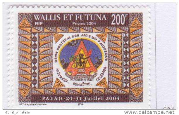 Wallis Et Futuna N° 624** Neuf Sans Charniere    Festival Des Arts - Nuevos