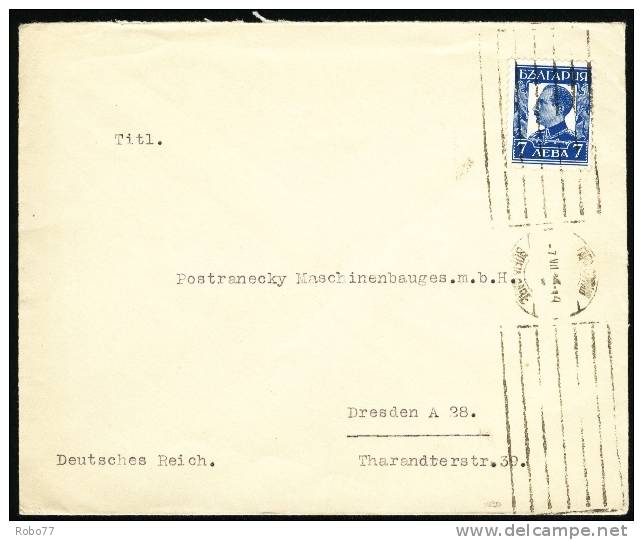 Bulgaria Cover Sent To Germany.  Sofia. (G76c005) - Covers & Documents
