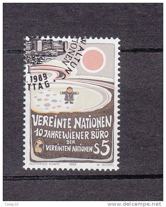 NATIONS  UNIES  VIENNE  1989      N° 94   OBLITERE    CATALOGUE YVERT - Oblitérés