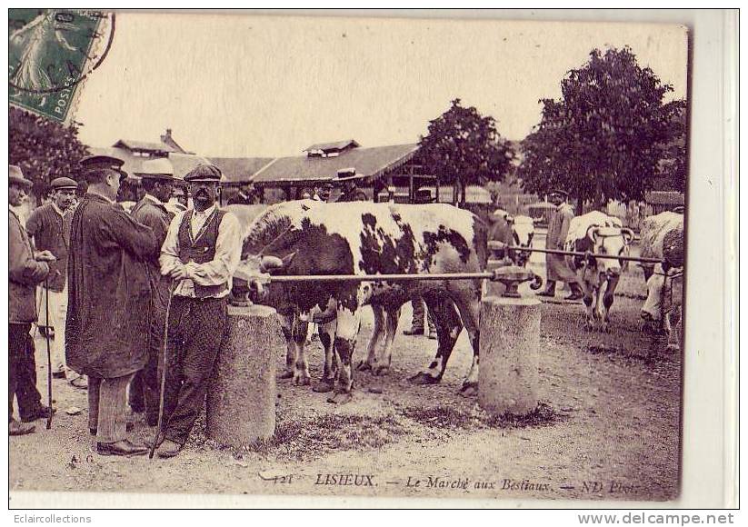 Calvados...14...Lisieux..   ..Le  Marché Aux Bestiaux - Lisieux