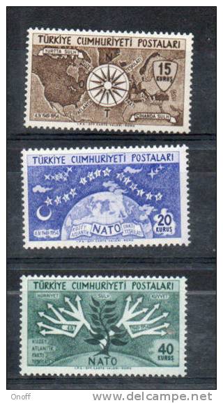 (A0162) Turquie 1212/1214 ** - Unused Stamps