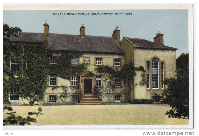 Gretna Hall, Gretna Green, Famous For Runaway Marriages - Dumfriesshire