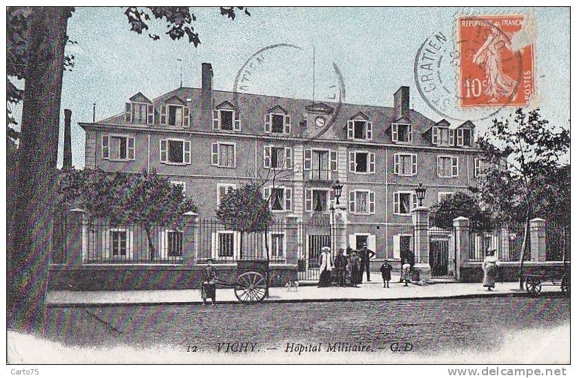 Santé - Médecine - Hôpital Militaire De  Vichy - Santé
