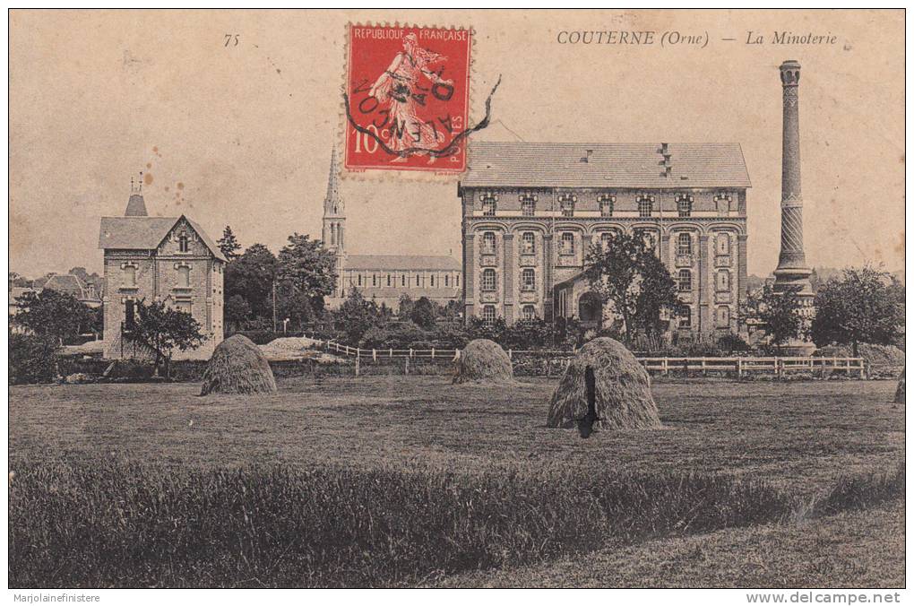 Dép. 61 - COUTERNE. - La Minoterie. ND Phot N° 75. Voyagée 1907. - Autres & Non Classés