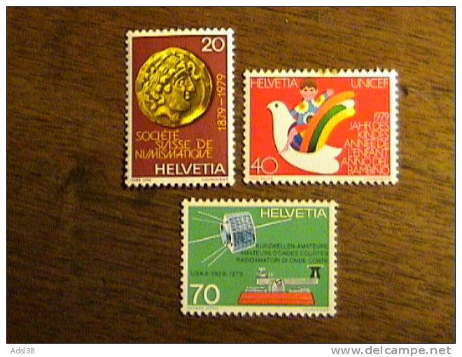 SUISSE 1979 - Unused Stamps