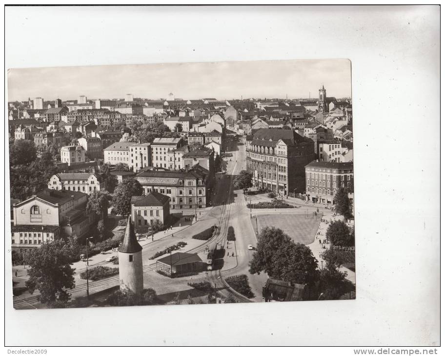 N7645 Plauen I Vogtl  20x13 Cm Not Used Good  Shape - Plauen