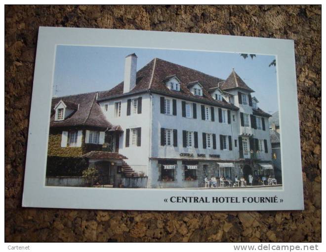 BEAULIEU CENTRAL HOTEL FOURNIE PLACE DU CHAMP DE MARS @ RECTO VERSO AVEC BORDS - Sonstige & Ohne Zuordnung