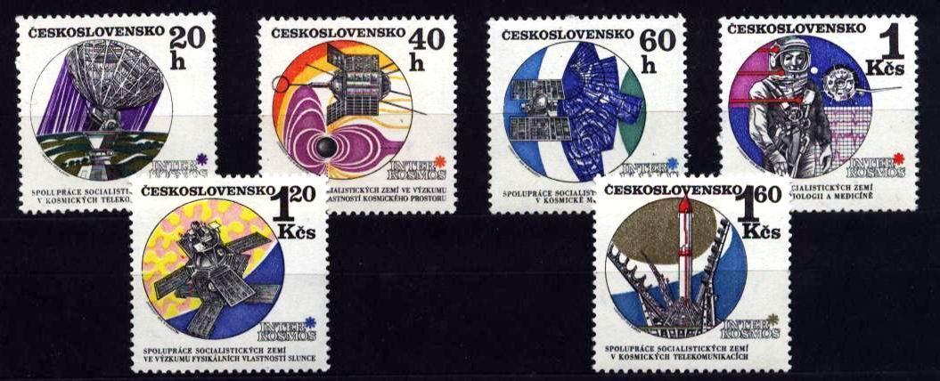 CS 1970 Mi 1970-5 Yt 1814-1819 ** - Unused Stamps