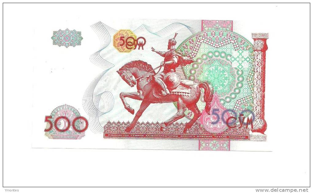 TWO Banknotes Uzbekistan 200,500 Sym ( 1997 And 1999 Year ) - Uzbekistán