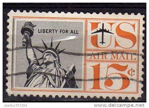 N° PA 58 O Y&T 1959-1961 Statut De La Liberté - 3a. 1961-… Afgestempeld