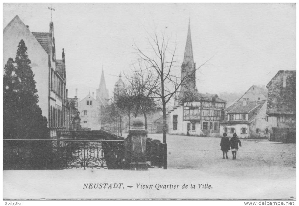 Neustadt,Allemagne,Rhénan Ie Palatinat,vieux Quartier De La Ville,rare - Neustadt (Weinstr.)