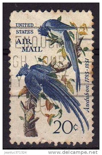 N° PA 67 O Y&T 1967  Audubon 1785-1851 (Pie Du Mexique) - 3a. 1961-… Used