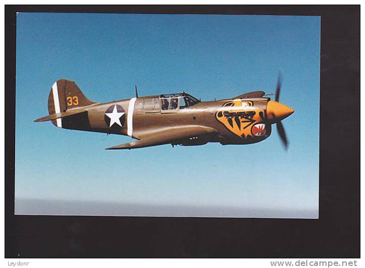Curtiss P-40K Warhawk - Colors Of The 11th Fighter Squadron, 343rd Fighter Group - 1939-1945: 2nd War