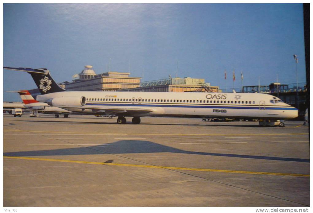 OASIS   MD 83   EC EKM  GENEVE AIRPORT - 1946-....: Era Moderna