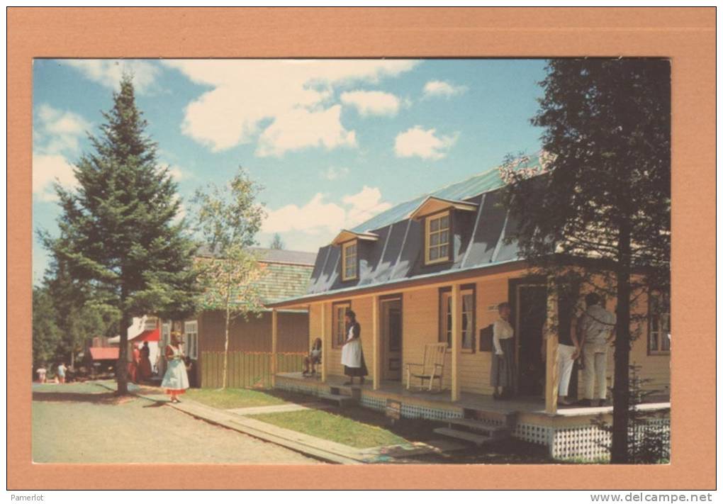 1969 St Adèle Le Village De Séraphin ( LeBureau De Poste Mlle Angélique ) Animé Quebec Canada Postcard Carte Postale CPA - Autres & Non Classés