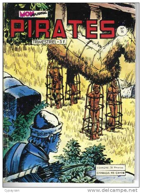 PIRATES N° 75 BE MON JOURNAL 08-1979 - Piraten