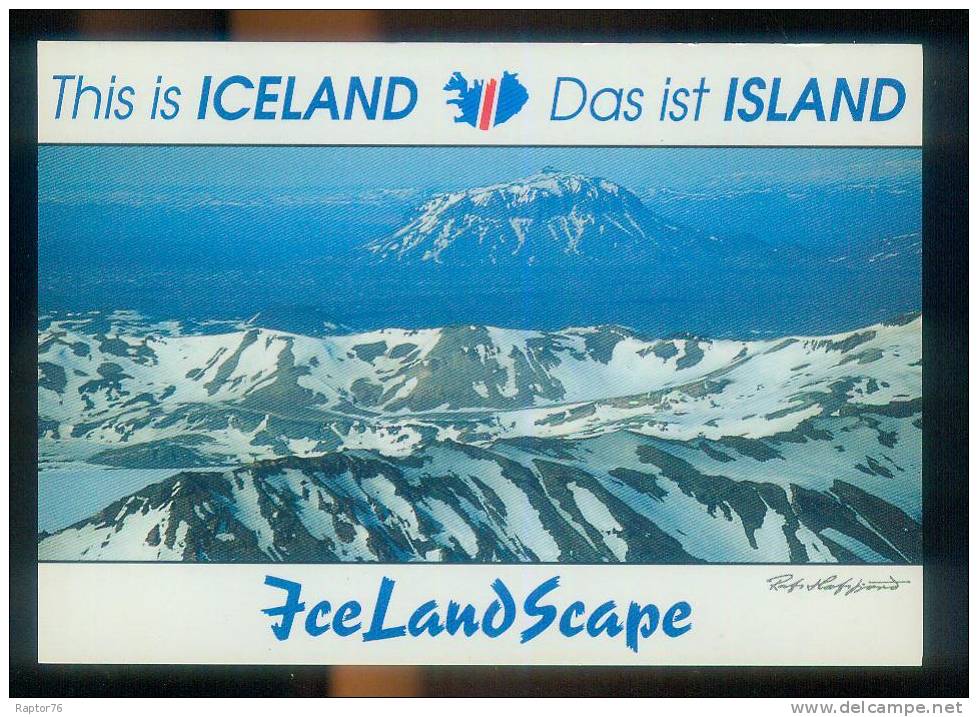 CPM Neuve Iceland Islande  Ice Landscape  Paysages De Glace - Islandia