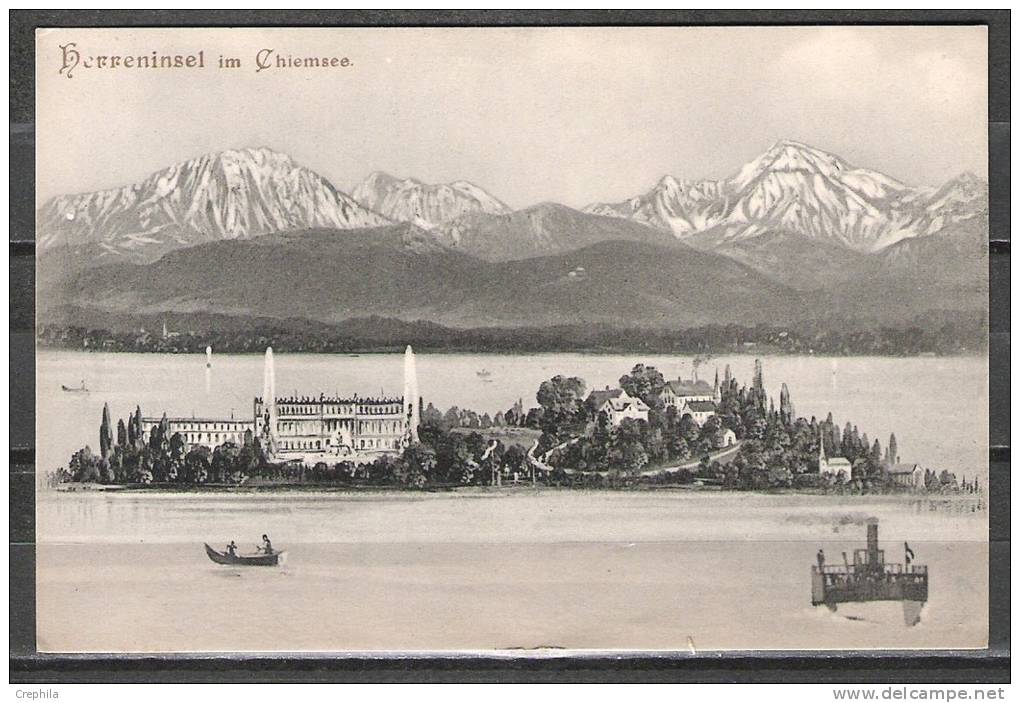 Chiemsee - Herreninsel - Chiemgauer Alpen