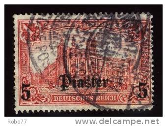 1900 Germany. Turkish Empire. Used Stamp. Scott Nr. 21.  (G65a004) - Deutsche Post In Der Türkei