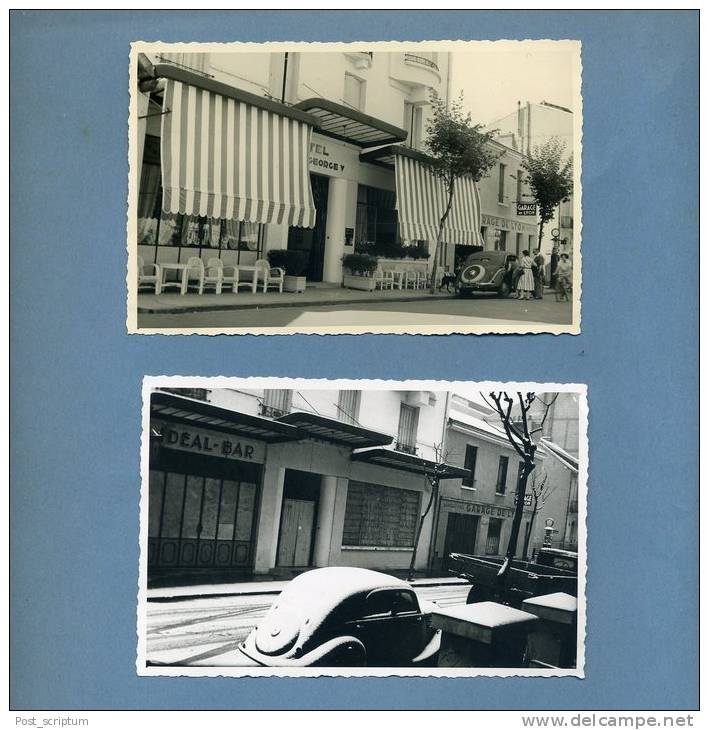 Photo -  Vichy - Hôtel George V (et Ideal Bar) Et Garage De Lyon Avenue Thermale - 1951/52 - 7 Photos - Lugares
