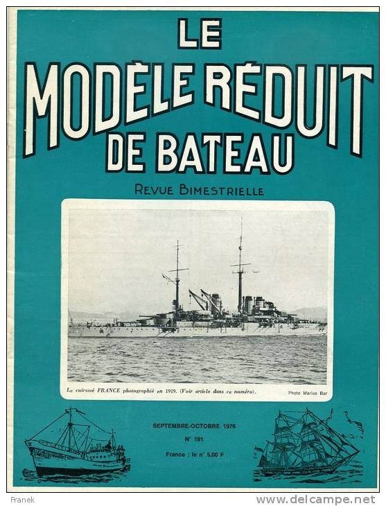 LE MODELE REDUIT DE BATEAU N° 191 - Model Making
