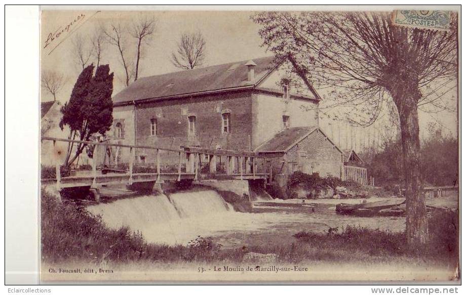 Eure..27..Marcilly Sur Eure....Le Moulin A Eau - Marcilly-sur-Eure