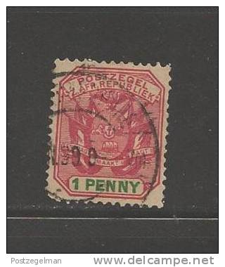 SOUTH AFRICA TRANSVAAL 1896 Used Stamps  Coat Of Arms 1d Red Nr. 49 - Transvaal (1870-1909)