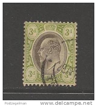 SOUTH AFRICA TRANSVAAL 1902 Used Stamp(s) Edward VII 4d Brown Nr.107 - Transvaal (1870-1909)