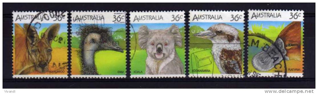 Australia - 1986 - Australian Wildlife (1st Series) - Used - Oblitérés