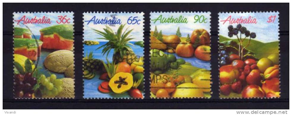 Australia - 1987 - Australian Fruit - Used - Oblitérés