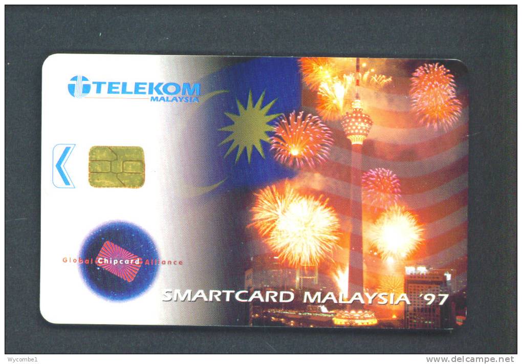 MALAYSIA  -  Chip Phonecard As Scan - Malasia