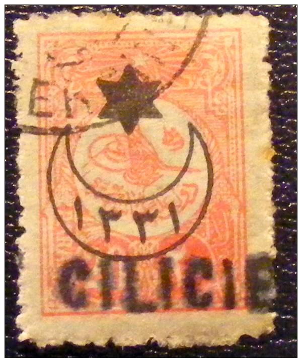 1919 Cilicie 20 Piastres SCHE Sché YT 2 Oblitéré Côte Dallay 15,00 € - Otros & Sin Clasificación