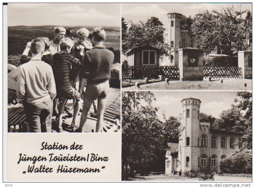 Binz Rügen Station Der Jungen Touristen Walter Hüsemann - Rügen