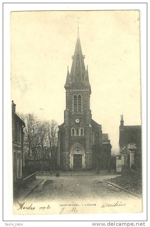 SAINT MICHEL SUR ORGE(91)1904-l'église - Saint Michel Sur Orge
