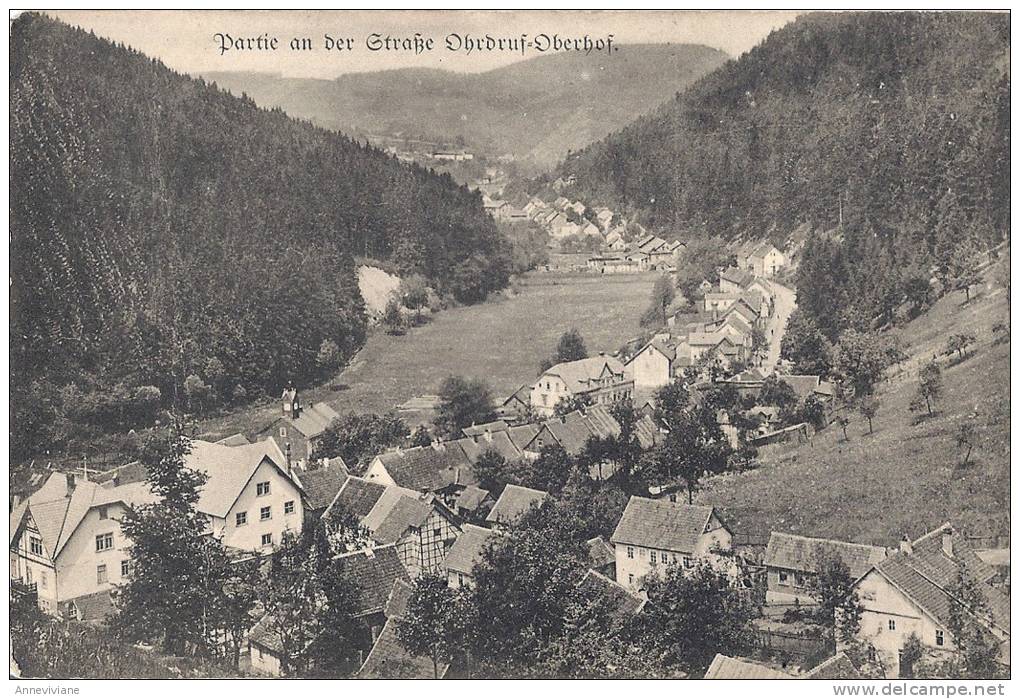 Partie An Der Strasse Ohrdruf-Oberhof - Oberhof