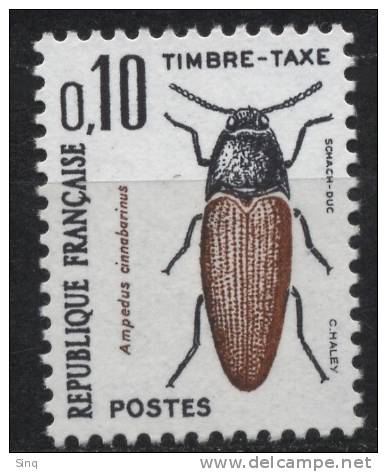 Taxe N° 103 Coléoptère Faciale 0,10 F - 1960-.... Nuevos