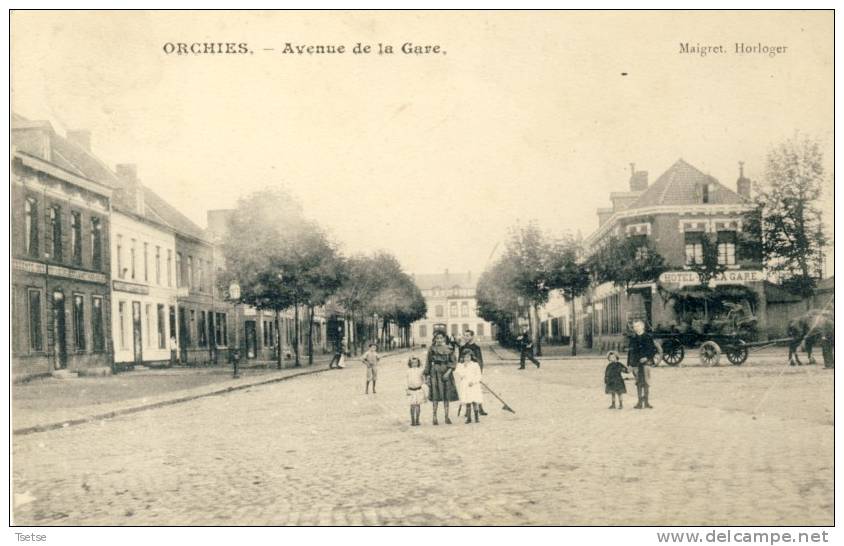 Orchies - Avenue De La Gare -1907 ( Voir Verso ) - Orchies