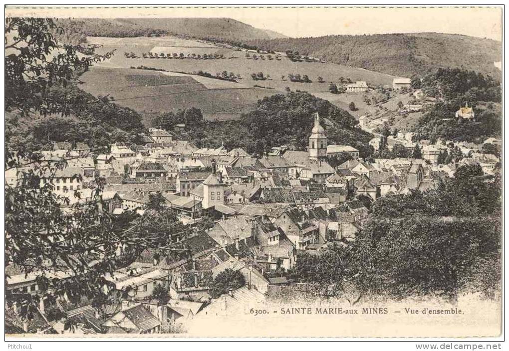 SAINTE MARIE AUX MINES Vue D'ensemble - Sainte-Marie-aux-Mines