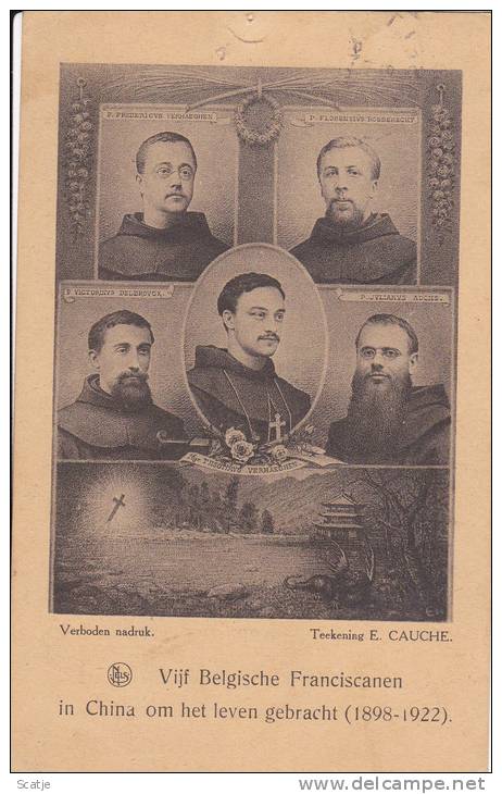 Hasselt,  Vijf Belgische Franciscanen In China Om Het Leven Gebracht (1898-1922) 1930 Hasselt - Hasselt