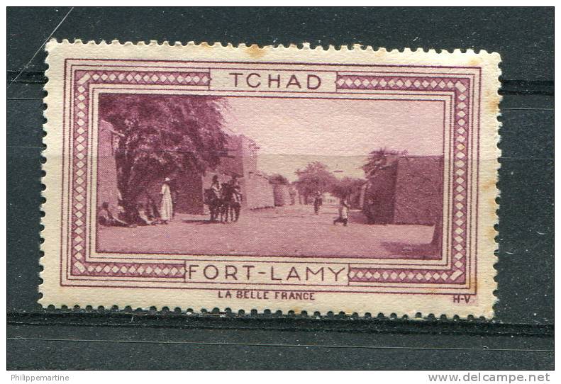 Tchad - Fort Lamy - Tourisme (Vignettes)