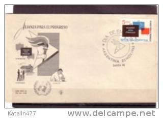 ARGENTINA 1963. Progress Alliance, Education,  FDC - Blocchi & Foglietti