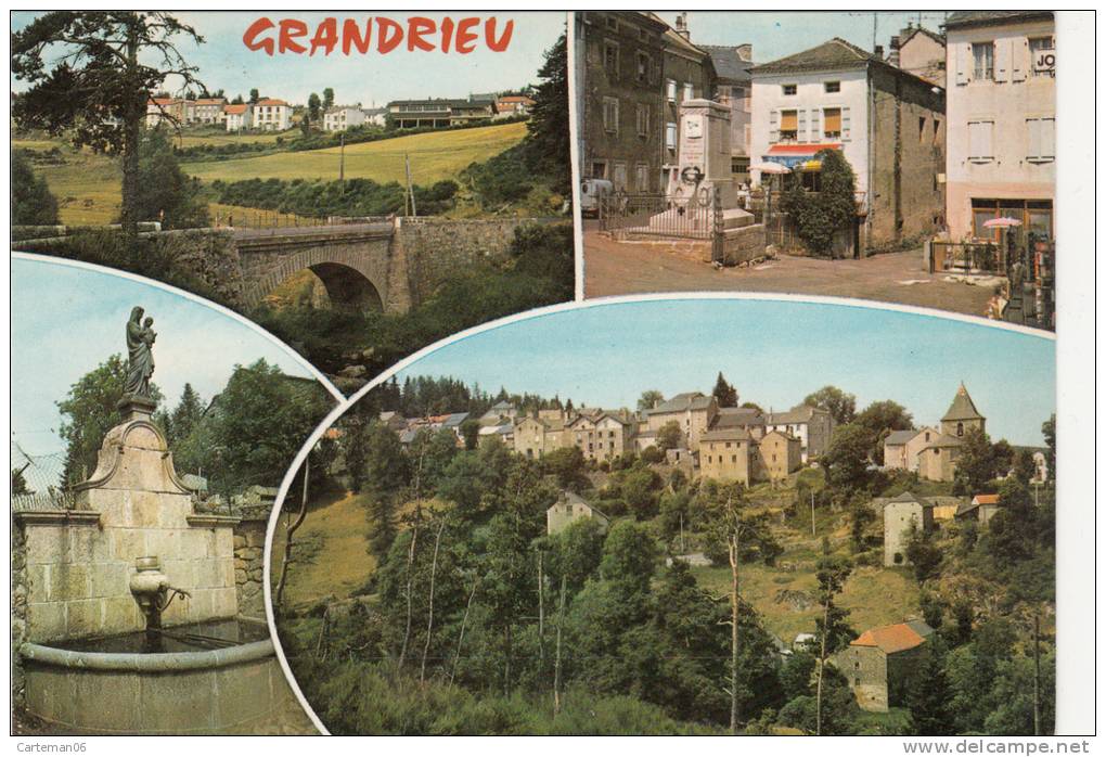 48 - Grandrieu - Multi-vues - Editeur: Cellard N° 438 - Gandrieux Saint Amans