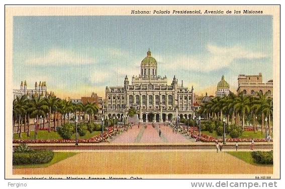 2594/A - HAVANA (CUBA) - Palacio Presidencial - Altri & Non Classificati