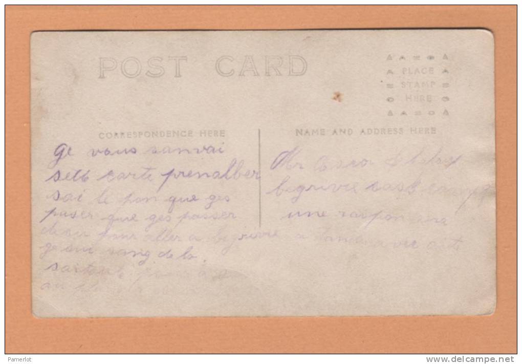 Near 1911 Prince Albert Saskatchewan ( Sun Set  Bridge  ) Real Photo  Canada Postcard Carte Postale CPA - Autres & Non Classés