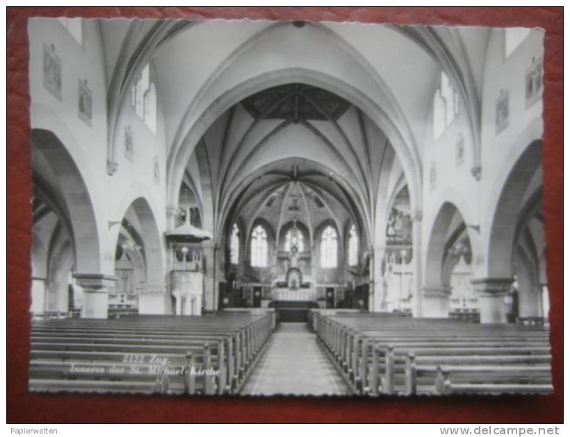 Zug (ZG) - St. Michaels-Kirche: Innen - Zoug