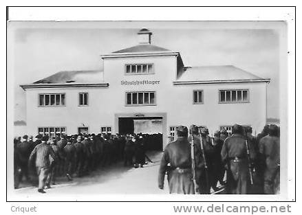 N° 1 Photo-carte KZ Sachsenhausen, Camp De Concentration, Konzentrationslagen , Les Prisonniers Entrant.... - Weltkrieg 1939-45