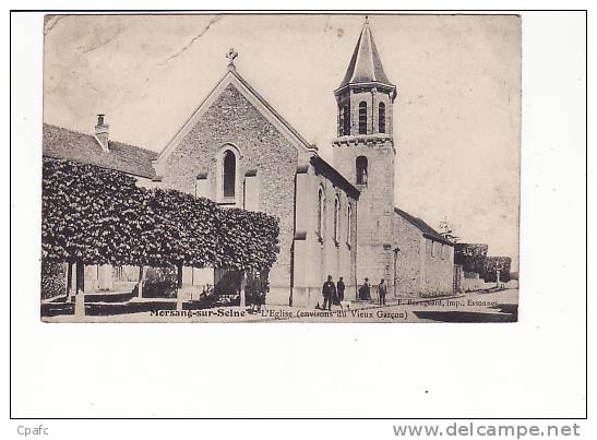 Carte 1905 MORSANG SUR SEINE / EGLISE (environs Du Vieux Garçon) - Morsang Sur Orge