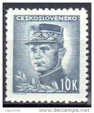 TCHECOSLOVAQUIE - 1945-47: "Stefanik" - N° 415* - Nuovi